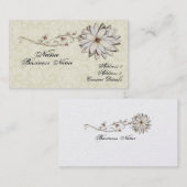 Elegant Floral Visitekaartje (Voorkant / Achterkant)