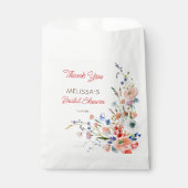 Elegant Floral Vrijgezellenfeest Bedankzakje (Voorkant)