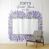 Elegant Floral Vrijgezellenfeest Foto Booth Backdr Wandkleed (In situ)