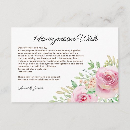 Elegant Floral Vrijgezellenfeest Informatiekaartje (Voorkant)