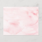 Elegant Floral Vrijgezellenfeest Words of Advice C (Achterkant)