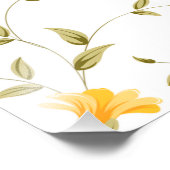 Elegant  Floral Wallpaper Poster (Hoek)