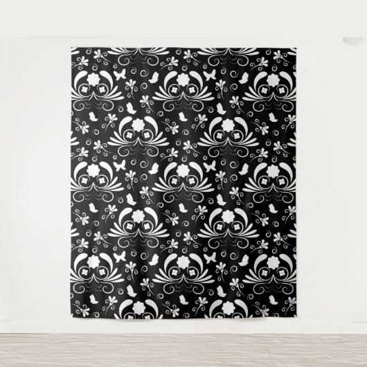 Elegant floral wandkleed (Voorkant)