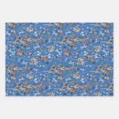 Elegant Floral Waterverf Decoupage Gift Inpakpapier Vel (Voorkant 2)