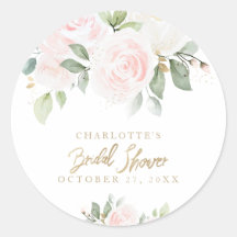 Elegant Floral Waterverf Goud Vrijgezellenfeest