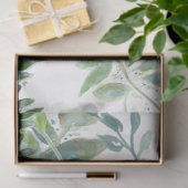 Elegant Floral Waterverf Tissuepapier (Geschenk)