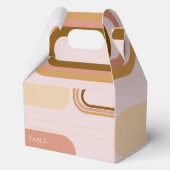 Elegant Floral Wedding Favor Box Bedankdoosjes (Voorkant)