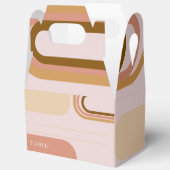 Elegant Floral Wedding Favor Box Bedankdoosjes (Open)