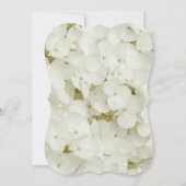 Elegant Floral Wedding Invitation Kaart (Achterkant)