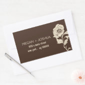 Elegant Floral Wedding Labels -1 (Envelop)