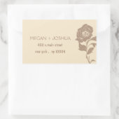 Elegant Floral Wedding Labels -2 (Tas)
