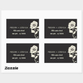 Elegant Floral Wedding Labels -3 (Vel)
