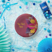 Elegant Floral Wedding Papieren Kommen (Feest)