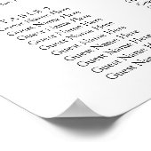 Elegant Floral Wedding Poster (Hoek)