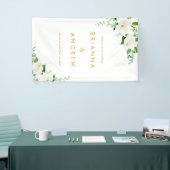 Elegant Floral Wedding Spandoek (Beurs)