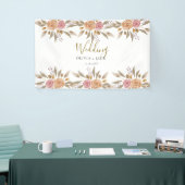 Elegant Floral Wedding Spandoek (Beurs)