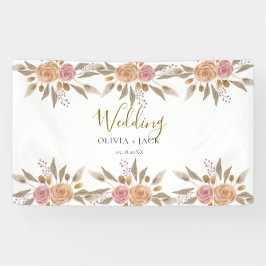 Elegant Floral Wedding Spandoek