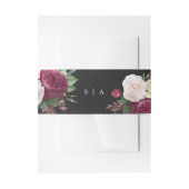 Elegant Floral Wedding Uitnodigingen Wikkel (Voorkant Voorbeeld)