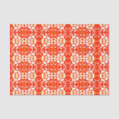 Elegant Floral Weefpapier Geel Tissuepapier (Voorkant)