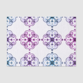 Elegant Floral Weefselpapier Tissuepapier