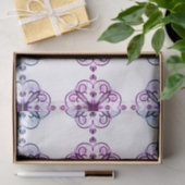 Elegant Floral Weefselpapier Tissuepapier (Geschenk)