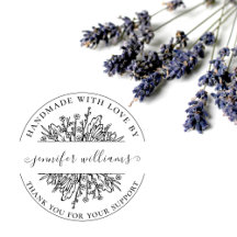 Elegant Floral Whimsical Script Handgemaakt met Lo