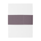 Elegant Floral White Daisies Monogram Wedding Uitnodigingen Wikkel (Achterkant Voorbeeld)