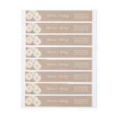 Elegant Floral White Daisies Wedding (Vel)