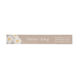 Elegant Floral White Daisies Wedding