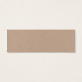 Elegant Floral White Daisies Wedding Reception Mini Visitekaartjes (Achterkant)