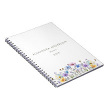 Elegant Floral Wildflowers Waterverf