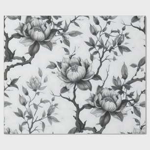 Elegant Floral wrapping Paper Cadeaupapier