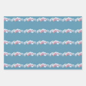 Elegant Floral wrapping Papier Inpakpapier Vel (Voorkant)