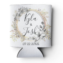 Elegant Floral Wreath Wedding