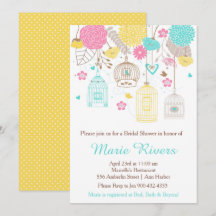 Elegant Floral Yellow en Roze Vrijgezellenfeest
