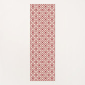 Elegant Floral Yoga Mat (Voorkant)