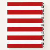 Elegant Floral zaaid met recepten voor liefdesfami Notitieboek (Achterkant)