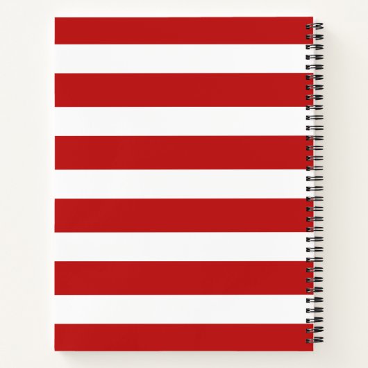 Elegant Floral zaaid met recepten voor liefdesfami Notitieboek (Achterkant)