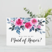 Elegant Floral zal je mijn dienstmeisje zijn van K (Staand voorkant)