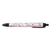 elegant floral zwarte inkt pen (Bodem)