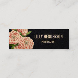 Elegant florale trendy visitekaartje