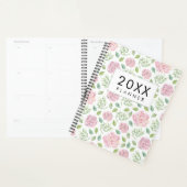 Elegant florale waterverf wekelijks en maandelijks planner (Display)