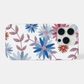 Elegant Floral's  iPhone Hoesje (Achterkant horizontaal)