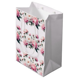 Elegant Florals Medium Cadeauzakje