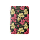 Elegant floreel patroon 2 badmat (Voorkant Verticaal)