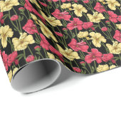 Elegant floreel patroon 2 cadeaupapier (Rol Hoek)