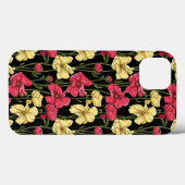 Elegant floreel patroon 2 Case-Mate iPhone case (Achterkant (horizontaal))