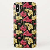 Elegant floreel patroon 2 Case-Mate iPhone case (Achterkant)