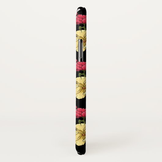 Elegant floreel patroon 2 Case-Mate iPhone case (Achterkant / rechts)