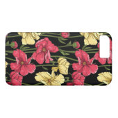 Elegant floreel patroon 2 Case-Mate iPhone case (Achterkant (Horizontaal))